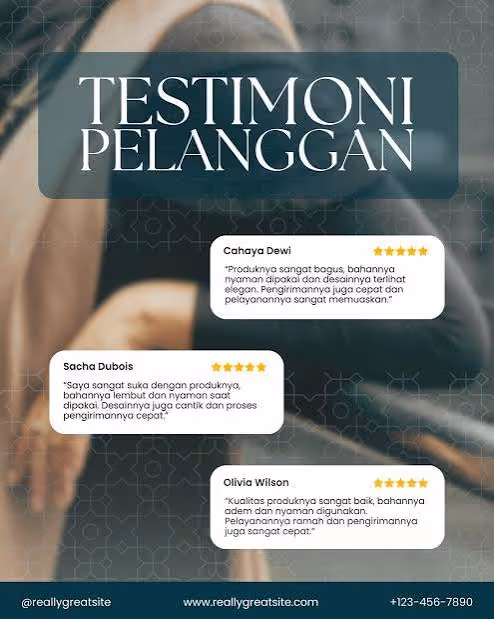 testimoni pelanggan
